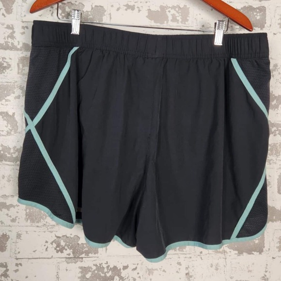 bcg Pants - BCG Running Shorts Womens 1X‎ Black Athletic Activewear Lined Band Lightweight